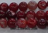 CAA1052 15.5 inches 8mm round dragon veins agate beads wholesale