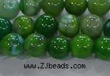 CAA1068 15.5 inches 10mm round dragon veins agate beads wholesale