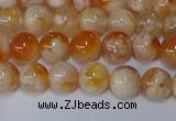 CAA1071 15.5 inches 6mm round sakura agate gemstone beads