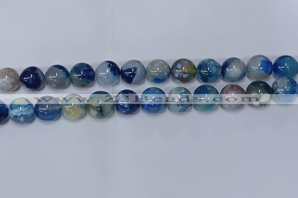 CAA1085 15.5 inches 14mm round sakura agate gemstone beads