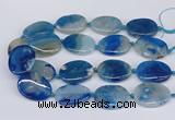 CAA1173 15.5 inches 25*35mm - 30*40mm freeform sakura agate beads