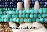 CAA1598 15.5 inches 8mm round banded agate beads wholesale
