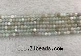 CAA1840 15.5 inches 4mm round banded agate gemstone beads