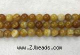 CAA1856 15.5 inches 16mm round banded agate gemstone beads