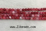 CAA1892 15.5 inches 8mm round banded agate gemstone beads