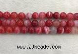 CAA1895 15.5 inches 14mm round banded agate gemstone beads