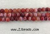 CAA1924 15.5 inches 12mm round banded agate gemstone beads