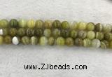 CAA1954 15.5 inches 12mm round banded agate gemstone beads