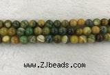 CAA1963 15.5 inches 10mm round banded agate gemstone beads