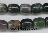 CAA197 15.5 inches 12*14mm drum indian agate beads wholesale