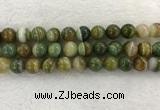 CAA1976 15.5 inches 16mm round banded agate gemstone beads