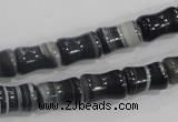 CAA213 15.5 inches 8*13mm bone madagascar agate beads