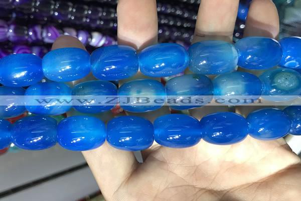 CAA2132 15.5 inches 13*18mm drum agate beads wholesale