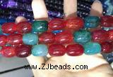 CAA2134 15.5 inches 13*18mm drum agate beads wholesale