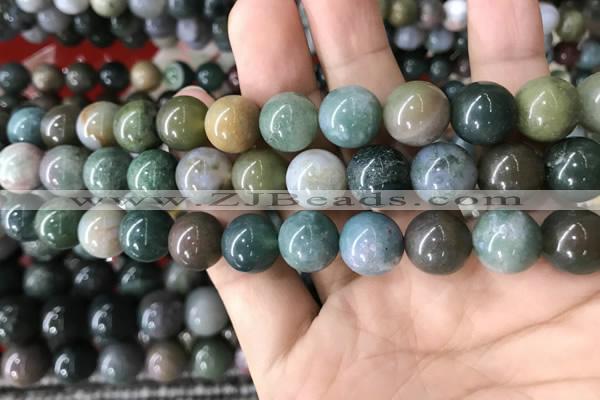 CAA2368 15.5 inches 14mm round Indian agate beads wholesale