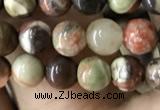 CAA2370 15.5 inches 4mm round ocean agate beads wholesale