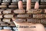 CAA2702 15.5 inches 14*38mm - 16*43mm rice tibetan agate dzi beads