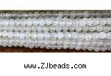 CAA3290 15 inches 6mm faceted round agate beads wholesale