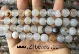 CAA3599 15.5 inches 10mm round dendritic agate beads wholesale
