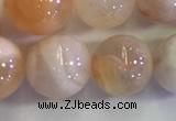 CAA3644 15.5 inches 8mm round sakura agate beads wholesale