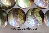 CAA3899 15 inches 10mm round tibetan agate beads wholesale