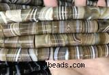 CAA3947 15.5 inches 15*18mm tube Madagascar agate beads wholesale