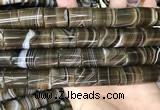 CAA3949 15.5 inches 15*18mm tube Madagascar agate beads wholesale