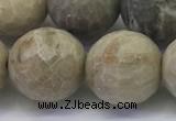 CAA3966 15.5 inches 16mm faceted round chrysanthemum agate beads
