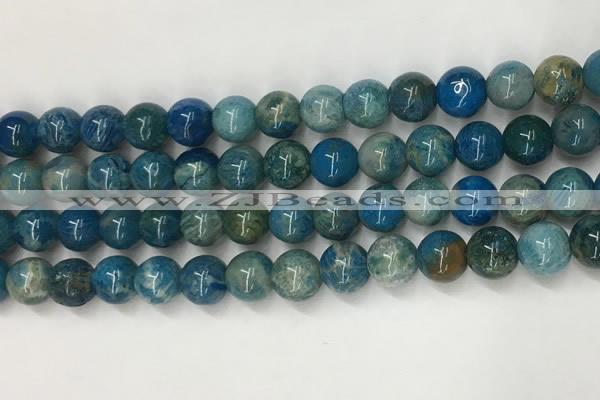 CAA3977 15.5 inches 6mm round chrysanthemum agate beads