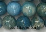 CAA3979 15.5 inches 10mm round chrysanthemum agate beads