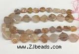 CAA4043 15.5 inches 18*25mm - 22*25mm nuggets sakura agate beads