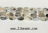 CAA4388 15.5 inches 15*20mm oval Montana agate beads