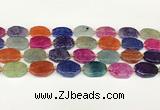 CAA4495 15.5 inches 15*20mm octagonal dragon veins agate beads