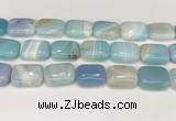 CAA4825 15.5 inches 18*25mm rectangle banded agate beads wholesale