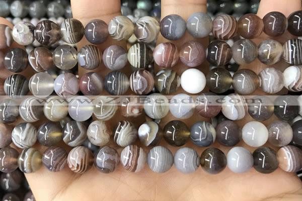 CAA4917 15.5 inches 8mm round Botswana agate beads wholesale