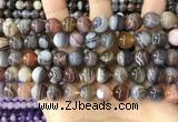 CAA4918 15.5 inches 10mm round Botswana agate beads wholesale