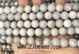 CAA4930 15.5 inches 10mm round grey agate beads wholesale