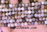 CAA4940 15.5 inches 6mm round bamboo leaf agate beads wholesale