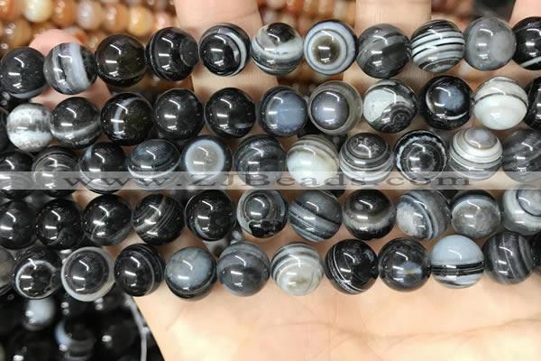 CAA4959 15.5 inches 8mm round Madagascar agate beads wholesale