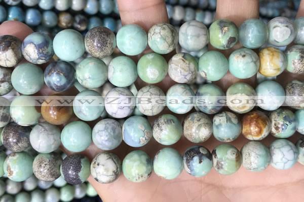 CAA4971 15.5 inches 10mm round agate gemstone beads wholesale