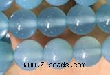 CAA5091 15.5 inches 6mm round sea blue agate beads wholesale