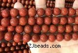 CAA5102 15.5 inches 12mm round red agate gemstone beads