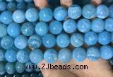 CAA5147 15.5 inches 16mm round dragon veins agate beads wholesale