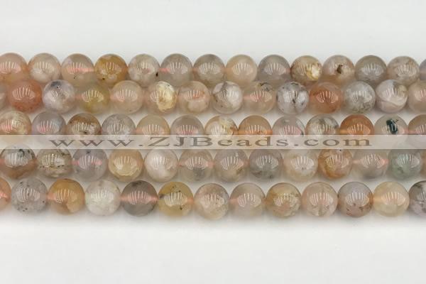 CAA5282 15.5 inches 10mm round sakura agate gemstone beads