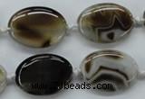 CAA530 15.5 inches 18*25mm oval madagascar agate gemstone beads