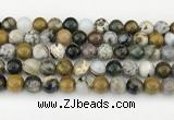 CAA5332 15.5 inches 10mm round ocean agate beads wholesale