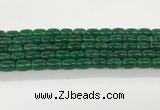 CAA5355 15.5 inches 10*14mm drum agate gemstone beads