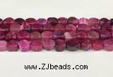 CAA5375 15.5 inches 10*12mm - 11*16mm faceted nuggets agate beads