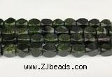 CAA5377 15.5 inches 10*12mm - 11*16mm faceted nuggets agate beads