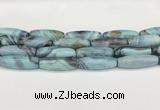 CAA5397 15.5 inches 13*40mm rice agate gemstone beads